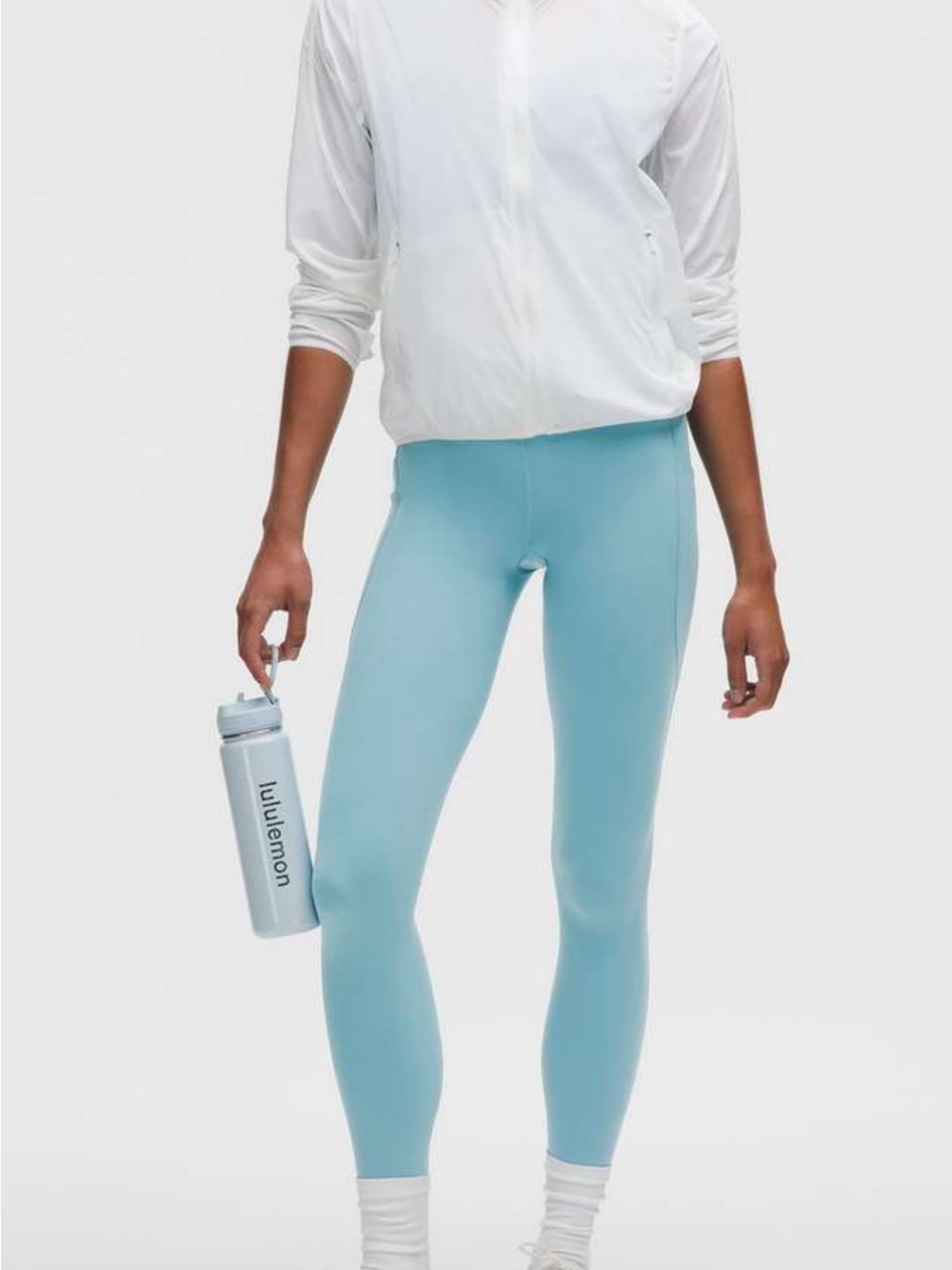 lululemon athletica Light Blue High-Rise Leggings
